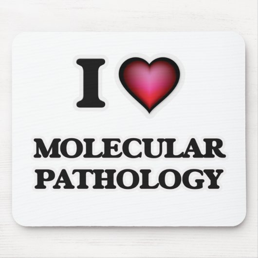 I Liebe-molekulare Pathologie Mousepad (Vorne)