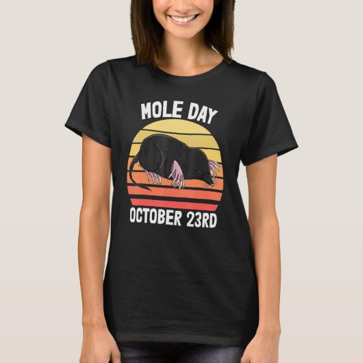 I Liebe Moles Day Oktober 23 Männer Niedlich klein T-Shirt (Vorderseite)