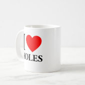 I Liebe Moles Kaffeetasse (Vorderseite Links)