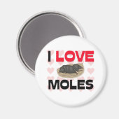 I Liebe Moles Magnet (Vorderseite/Rückseite)