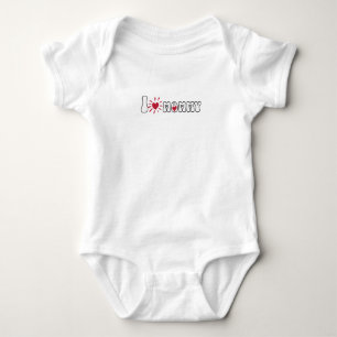 I LIEBE MOMMY, BESTES GESCHENK FÜR MÜDER BABY STRAMPLER