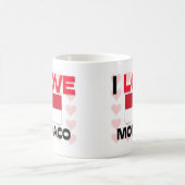 I Liebe Monaco Kaffeetasse (Mittel)