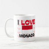 I Liebe Monaco Kaffeetasse (Links)