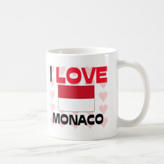 I Liebe Monaco Kaffeetasse (Rechts)