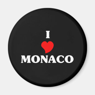 I Liebe Monaco Magnet