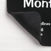I Liebe Monat Ende grausame Funny Accounting Quote Mousepad (Ecke)