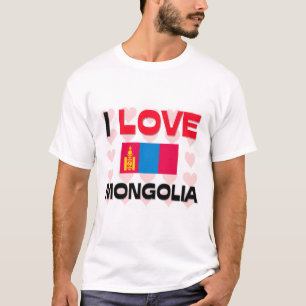 I Liebe Mongolei T-Shirt