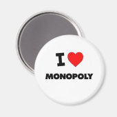 I Liebe Monopoly Magnet (Vorderseite/Rückseite)