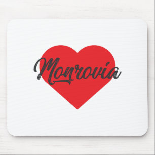 I Liebe Monrovia - Liberia Mousepad