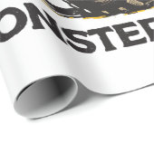 I Liebe Monster Truck Geschenkpapier (Rolleneckpunkt)