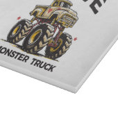I Liebe Monster Truck Schneidebrett (Ecke)