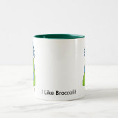 "I Liebe Monsters" - Geschenke Zweifarbige Tasse (Mittel)