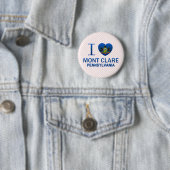 I Liebe Mont Clare, PA Button (Beispiel)