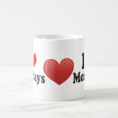 I Liebe Montage Kaffeetasse (Mittel)