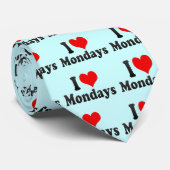 I Liebe Montage Krawatte (Gerollt)