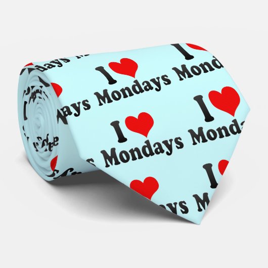 I Liebe Montage Krawatte (Gerollt)