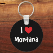 I Liebe Montana Schlüsselanhänger (Vorderseite)
