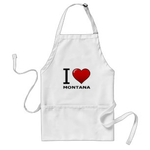 I LIEBE MONTANA SCHÜRZE