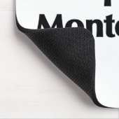 I Liebe Montenegro - Flagge Mousepad (Ecke)