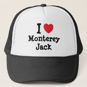 I Liebe Monterey Jack Herzstück T - Shirt Truckerkappe