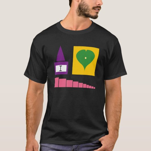 I Liebe Montessori T-Shirt (Vorderseite)