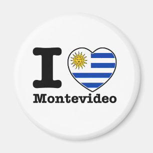 I Liebe Montevideo Magnet