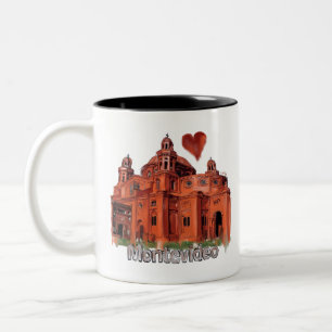 I Liebe Montevideo Zweifarbige Tasse