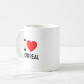I Liebe Montreal Kaffeetasse (Vorderseite Links)