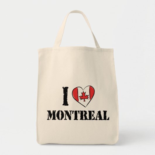 I Liebe Montreal Kanada Tragetasche (Vorne)