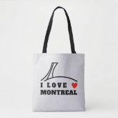 I Liebe Montreal Tasche (Vorderseite)