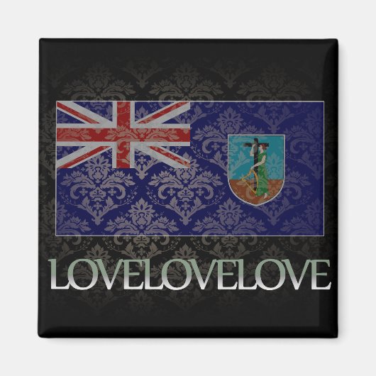 I Liebe Montserrat Cool Magnet (Vorne)