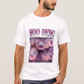 I Liebe Moo Deng Bootleg I Liebe Sie Bouncy Pig T-Shirt (Vorderseite)
