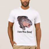 I Liebe Moo Deng Shirt (Vorderseite)