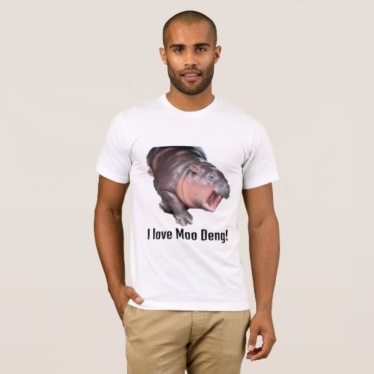 I Liebe Moo Deng Shirt (Vorne ganz)