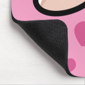 I Liebe-MOO-Kuh Mousepad (Ecke)