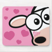I Liebe-MOO-Kuh Mousepad (Vorne)