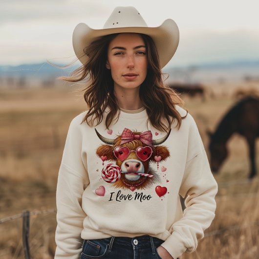 I Liebe Moo Sweatshirt