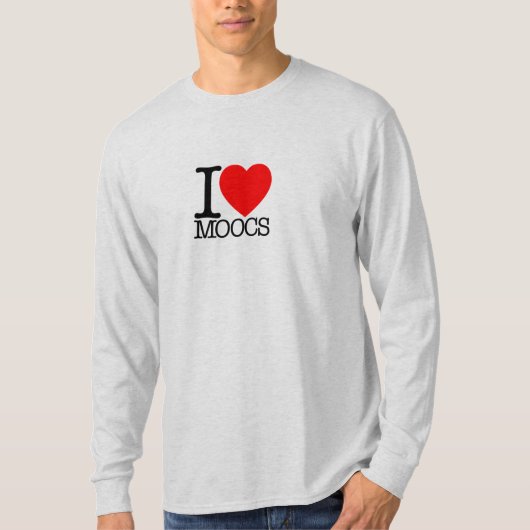 I LIEBE MOOCS T-Shirt (Vorderseite)