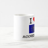I Liebe MOORESVILLE Indiana Kaffeetasse (Mittel)