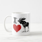 I Liebe Moose Kaffeetasse (Links)