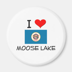 I Liebe-Moose See Minnesota Magnet