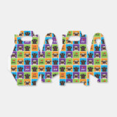 I Liebe Mops Farbquadrate Party Geschenkboxen Geschenkschachtel (Ungefaltet)