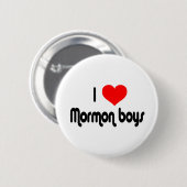 I Liebe-Mormonen-Jungen Button (Vorne & Hinten)