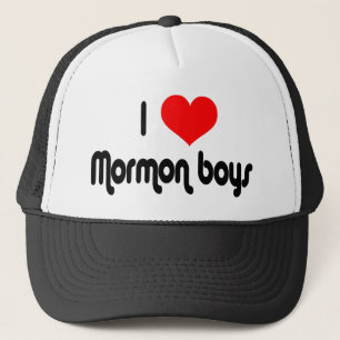 I Liebe-Mormonen-Jungen Truckerkappe