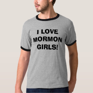 I LIEBE-MORMONEN-MÄDCHEN! T-Shirt