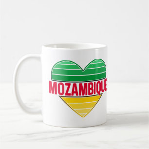 I. Liebe Mosambik, Mosambikanisches Herz Kaffeetasse