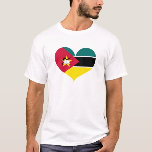 I Liebe Mosambik T-Shirt (Vorderseite)