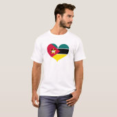 I Liebe Mosambik T-Shirt (Vorne ganz)