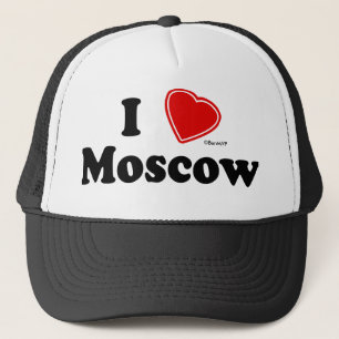 I Liebe Moskau Truckerkappe