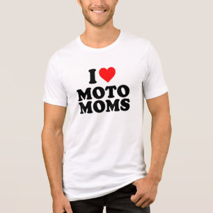 i Liebe moto moms Tri-Blend Shirt